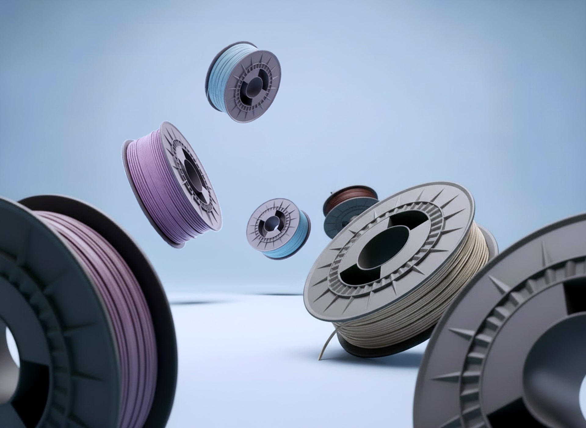 PLA 4 Farben sortiert je 250g