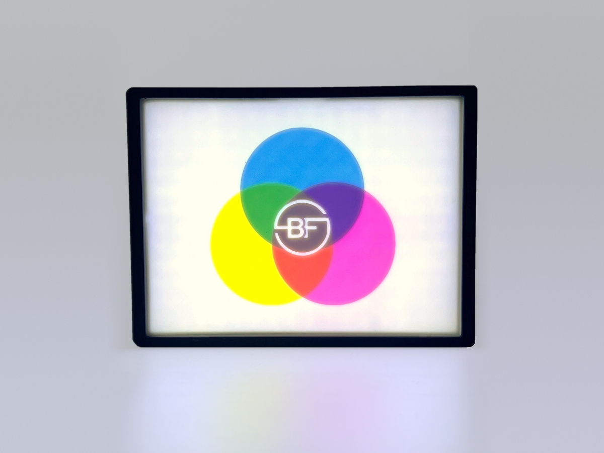 PLA CMYK Lithophane