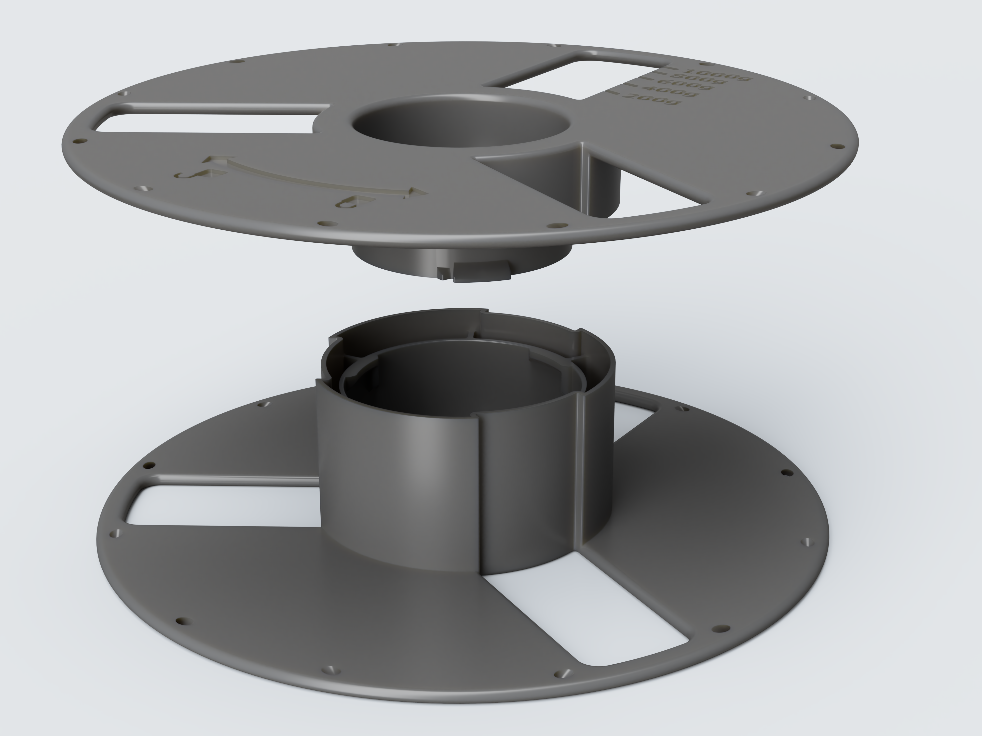 Multi spool - digitalen 3D-Dateidownload